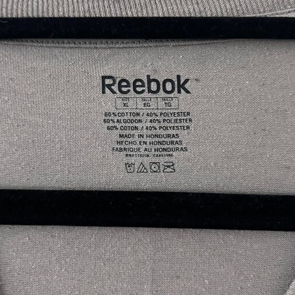 Reebok Men's Gray Steelers Football T-Shirt - Picture 4 of 4